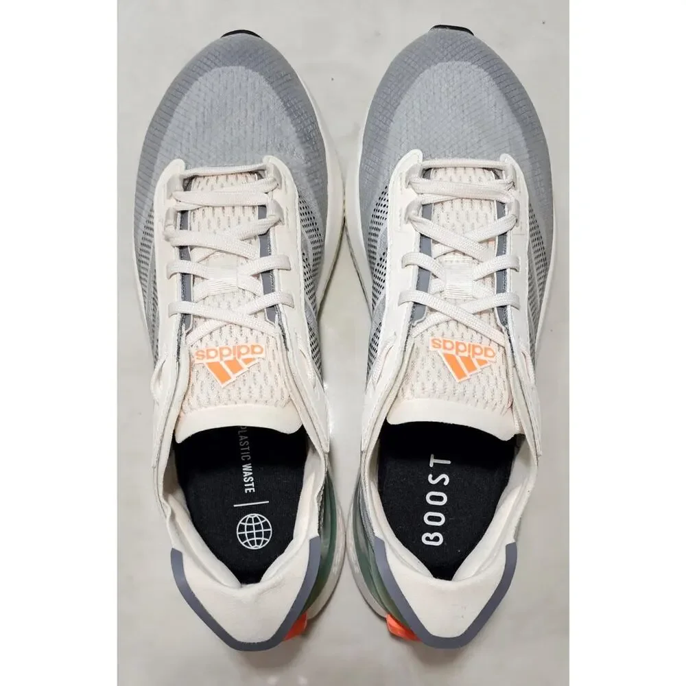 Adidas Avryn Boost Chalk White Black Men's Size 8 Running Shoes HP5973